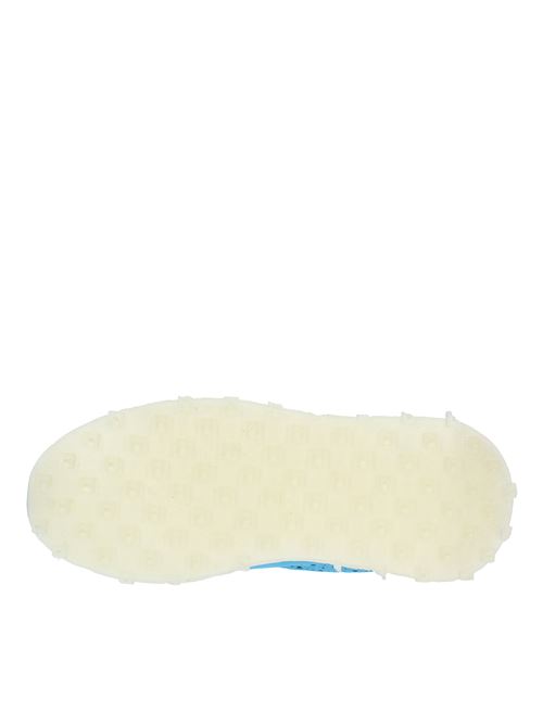 Sneakers in pelle JP/DAVID | JP5702 DAINO/PAPUACELESTE-BIANCO